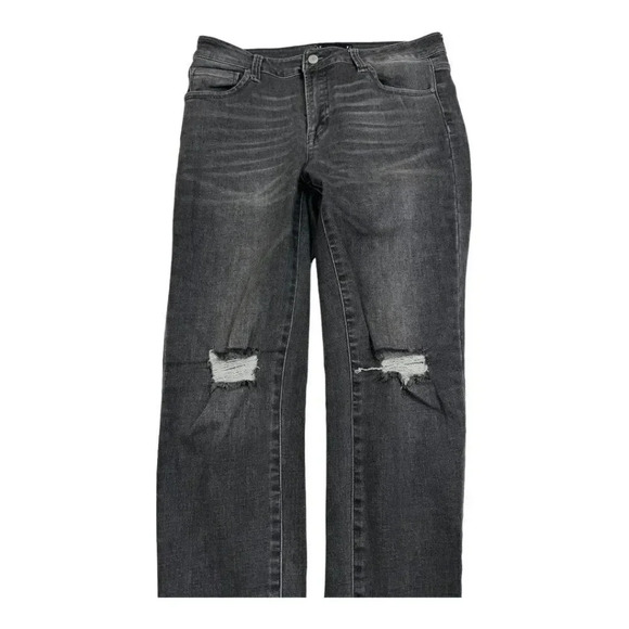 Tricot Distressed Raw Hem Skinny jeans - Picture 3 of 12